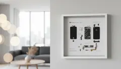 Apple kunst art schilderij lijst luxe handgemakte apple frame