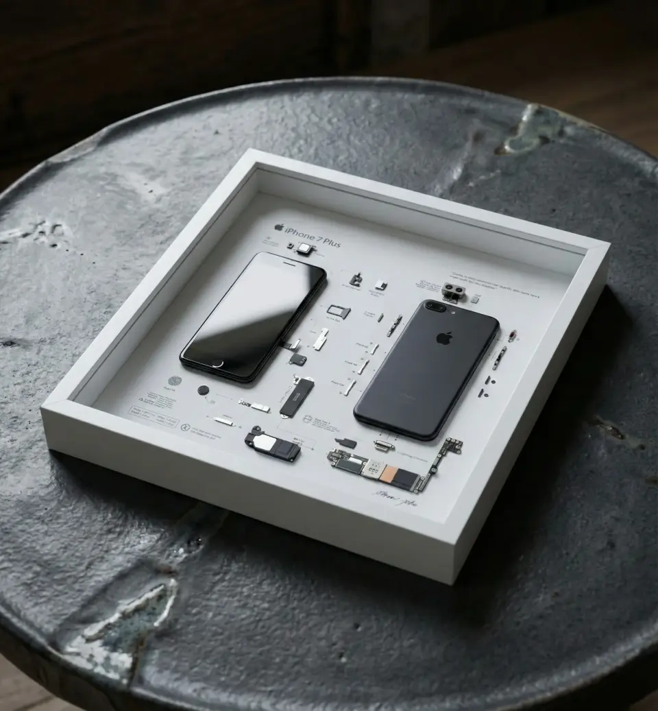 IFrame Art iPone 7 Plus vierkant frame 01